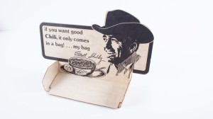 Carroll Shelby Chili Small Bag Display 